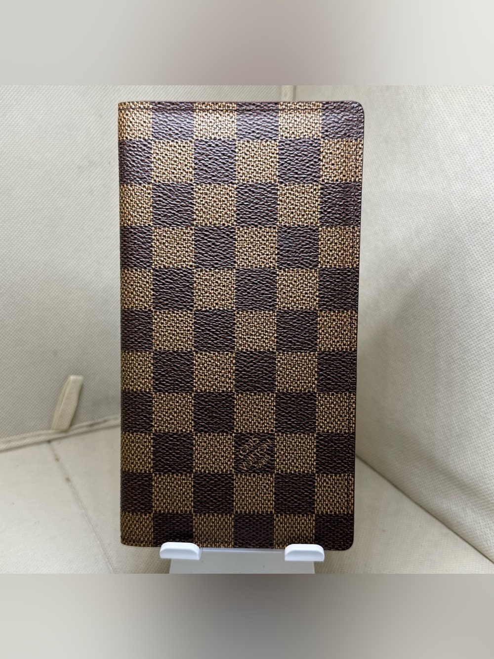 LOUIS VUITTON Limited Edition Damier Canvas Centenaire Checkbook Wallet